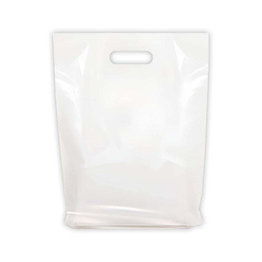 Merchandise Bags, Die Cut Handles, Strong, Durable, and Tear Resistant Bags P…