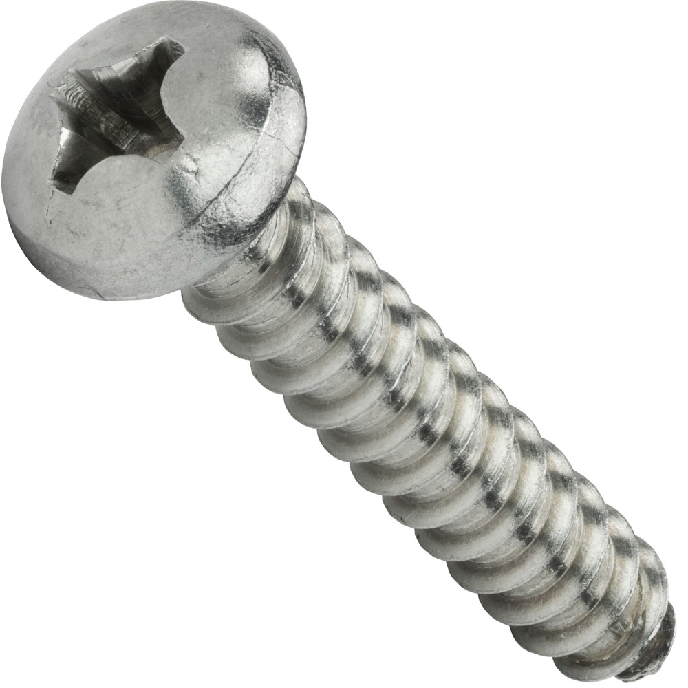 #8 Phillips Pan Head Sheet Metal Screws Self Tapping Stainless Steel All Lengths