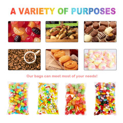 Clear Resealable Recloseable Self Seal Adhesive Cello Lip Tape Poly Plastic bags