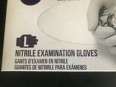 2500 Gloves Case – Blue Nitrile Exam Gloves Size Large Powder Free 3 Mil