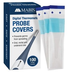 Single-Use Probe Covers for Digital Thermometers, Pack of 100 – Adult Care