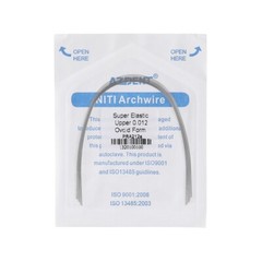 AZDENT Dental Orthodontic Super Elastic Niti Arch Wire Round Ovoid/Nature Form