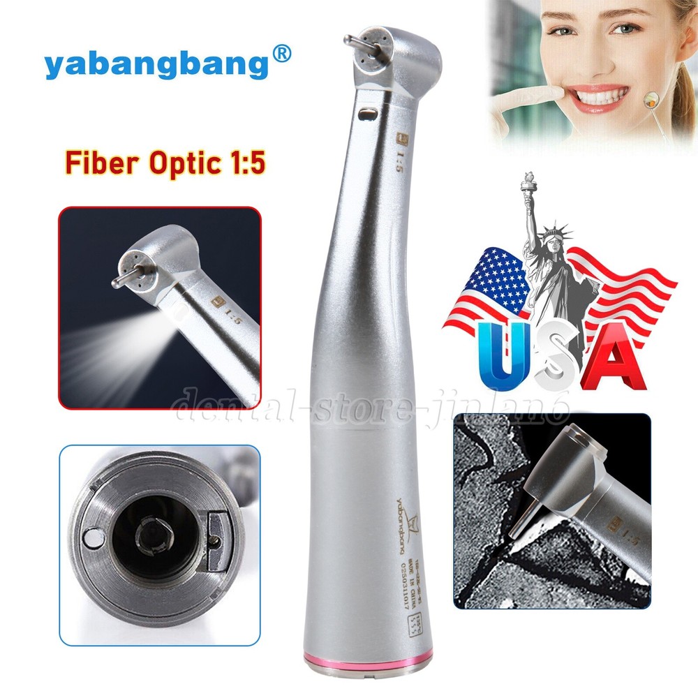 Dental Brushless LED Electric Micro Motor 1:1/1:5 Increasing Handpiece