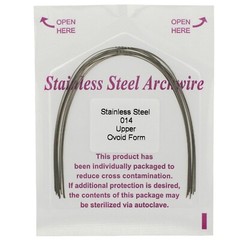 arcos de ortodoncia Orthodontic Arch Wire NiTi Stainless Steel Acero Inoxidable