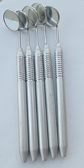 NEW German 10 PCS Dental Mouth Mirror #5 Unique Hollow Handle Dental Instruments