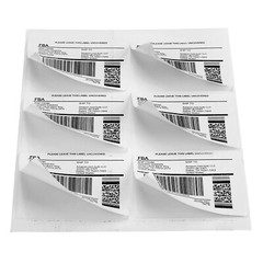 4″ x 3-1/3″ Address Shipping Labels Self Adhesive for Laser Inkjet Printer 6 UP