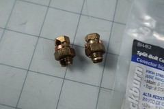 6-pack Thomas & Betts 8H-B2 Split Bolt Connector High Strength NEW