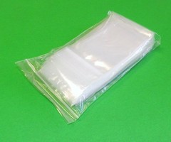 100 3″x4″ Clear Poly Bags 2MIL Reclosable 3×4 Top Seal Baggies 2 mil 100 Plastic