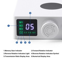 NSK Style Dental Brushless LED Electric Micro Motor Fit 1:1/1:5/16:1 Fit E-type