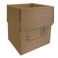 UBMOVE 10 Premium Large Corrugated Moving Boxes with Handles, 18″ x 18″ x 24″