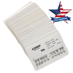20 Packs Dental Orthodontic Bracket Braces Standard Roth .022 Hooks 3-4-5 AZDENT