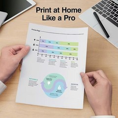 TRU RED Multipurpose Paper 8.5 x 11 – 20 lbs – 500 Sheets, 10 Reams