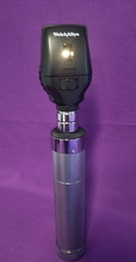 Welch Allyn 3.5v Student Set Otoscope Ophthalmoscope Plug-In Handle