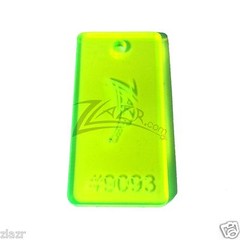 (1) SAMPLE 25 PIECE SET 1/8″x1.5″x1.5″ Colored Acrylic Plastic Plexiglass