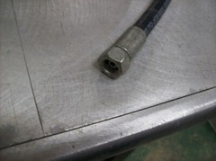 JCB Genuine OEM Hydraulic Hose – unknown part number