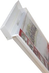 Outdoor Real Estate Brochure Box with Snap Shut Lid(White or Black)