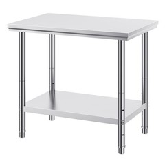 Stainless Steel Work Table 24x36in Commercial Kitchen Equipment Food Prep Table