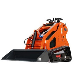 24HP Mini Skid Steer Tracked Loader 3-Pumps 2-Cylinder Gas Engine FREE SHIPPING