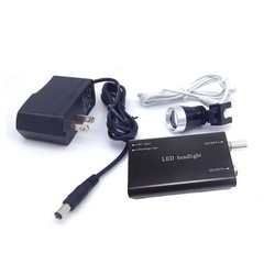 Rechargeable LED Head Light for Dental Surgery 30000 Lux Lightweight Portable