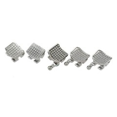 Dental Orthodontic Metal Brackets Braces Mini Roth MBT 018 022 345 Hooks MIM
