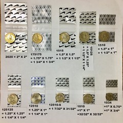 3838 MINI ZipSeal BAGS 10 DESIGN MIX 1000PCS OR CHOOSE 3/8″ X 3/8″, 👀Details🔽