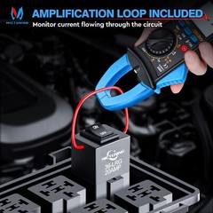 1 Set 9038A Relay Bypass Switch with Amp Loop Relay Tester Diagnostic Scan Tool