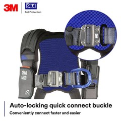 3M 1113030 DBI-SALA ExoFit X300 Comfort Vest Climbing Harness Fall Protection
