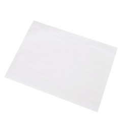 7.5×5.5 Clear Packing List Pouches Invoice Shipping Label Envelope Self Adhesive