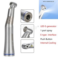 Dental 1:5 Electric Fiber Optic LED Contra Angle Handpiece High Speed 1:4.2 1:1