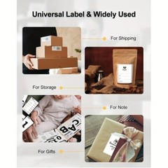 500 4×6 Fanfold Direct Thermal Shipping Labels for Zebra & Rollo Printers