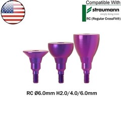 US Dental NC/RC Healing Cap Abutment Cover Screw Fits Straumann ITI BL/BLT