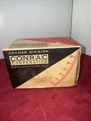 CRAMER 241EA 115VAC 5min INTERVAL TIMER COUNTER 10001 AED 5-MIN 60Hz NOS VTG
