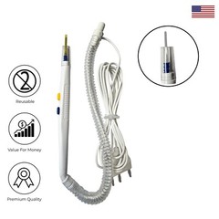 Disposable Electrosurgical Cautery Pencil with Smoke Evacuation Tube – Sterile