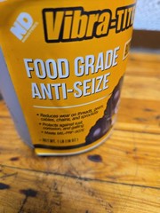 Vibra-Tite 90816 Anti Seize Compound, Jar, 16 Oz., White