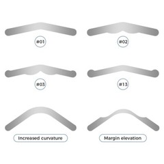 20pc/kit Dental universal Matrix Bands Tofflemire Stainless Steel band #1#2#3#13