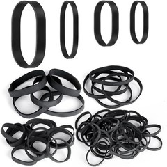 62Pcs Tactical Heavy Duty Elastic Wide Thick UV Heat Cold Resistant Rubber Bands