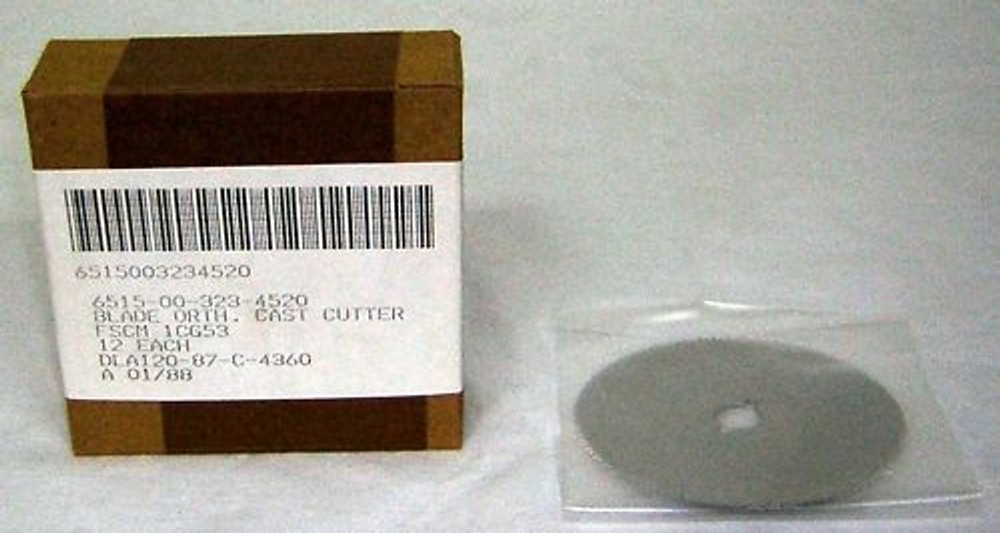 12 Plaster Cast Cutter Saw Blades 2-1/2″ Stryker DRE American Tiger Medicon