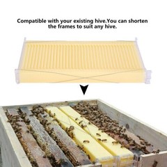 Auto Shed Bee Hives Super Box Beekeeping Hives + 7x Bee Hive Frames Bee Frames