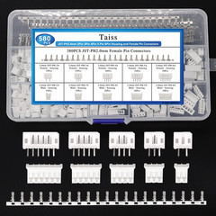Taiss JST Crimping Tool with 580PCS JST PH Connector Kit 2.0Mm 2/3/4/5/6Pin Hous