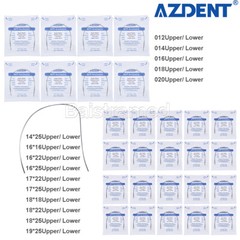 Dental Ortho Super Elastic Arch Wire NITI Reverse Curve Round/Rectangular True