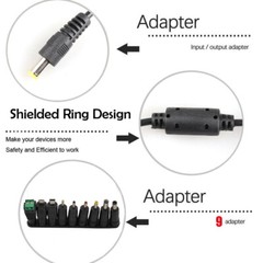 Adjustable Voltage 3 to 24V AC/DC Switch Power Supply Adapter with LED Display