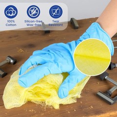 Tack Cloth 16-Pack 18×36 Inch Wax-Free Silicone-Free Woodworking Painting