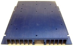 6 Large Flat Blue Aluminum Heat sink 8″ H x 1″ W x7″ L NEW 05S98-00012