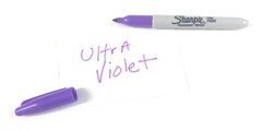 30ct Wholesale Bulk Sharpie Permanent Marker Lot: Fine Point ULTRA VIOLET Purple