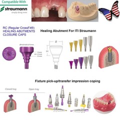 Straumann ITI Implant Accessories Healing Abutment/Scan Body/Analog/Coping NC/RC