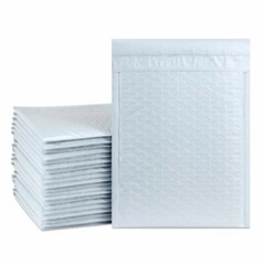Mix Your Color 50 Poly Bubble Shipping Envelopes Mailers #000 Extra Wide 4″ x 8″