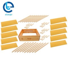 10 Frame Medium Bee Hive Box For Beehives With Beehive Frames & Foundations