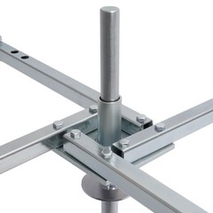 Spinning Jenny Fence Wire De-Reeler Galvanized Steel for 4000FT Fence Systems