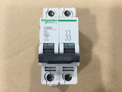 Schneider Electric C60N C2 Circuit Breaker 2A 2 Pole #02F35