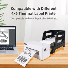 500 4×6 Fandfold Direct Thermal Shipping Labels for Rollo & Zebra Printer